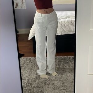 Banana republic martin linen trousers